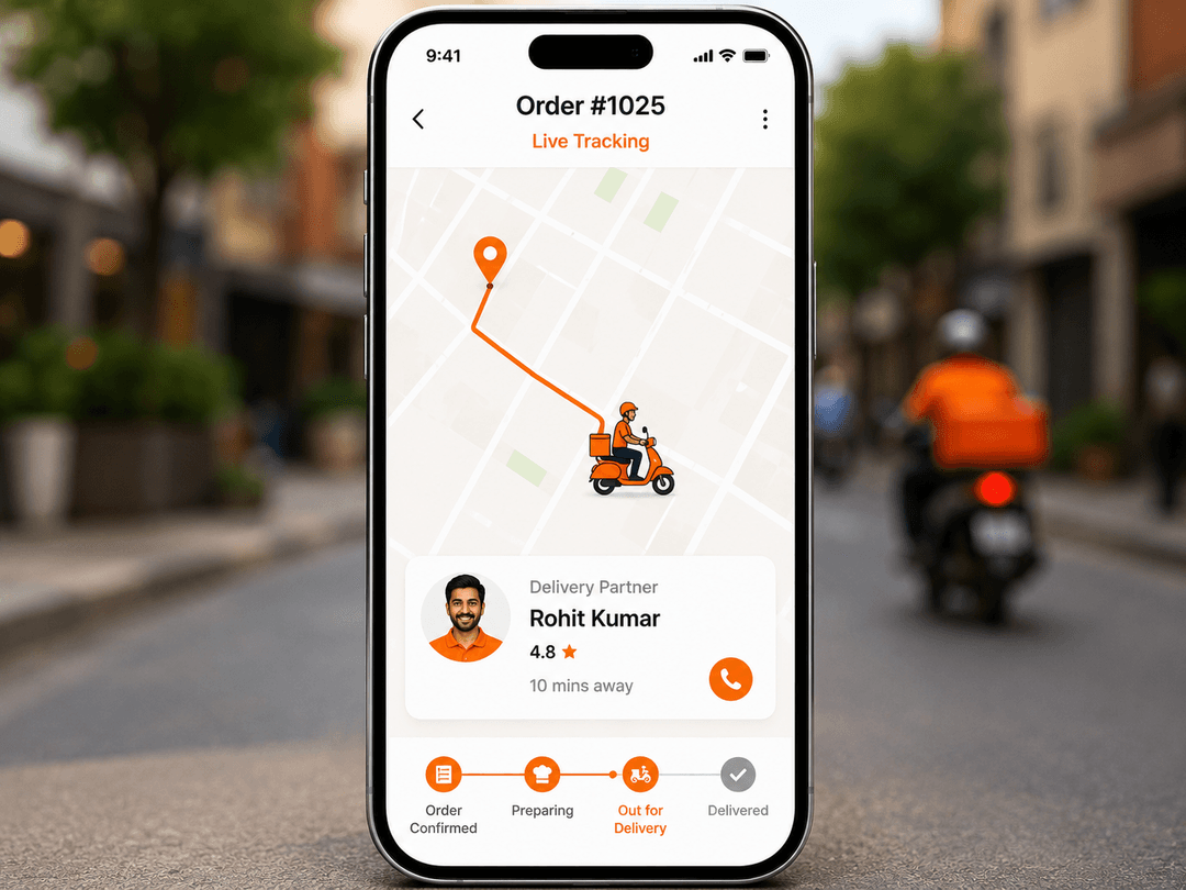 Live Delivery Tracking